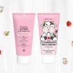 آبرسان و سفت کننده شیر و توت فرنگی بونیهیل مدل Bonnyhill - Firming and Smoothing Strawberry Milk Cream