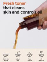 تونر آبرسان و تسکین دهنده چای سبز ایزنتری مدل کمپلکسی از ترکیبات کنترل کننده سبوم یا چربی پوست ( Anti Sebum P(HD)) شامل