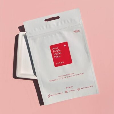 پچ جوش کوزارکس هربسته شامل 1ورق 24 عددی در سایزهای مختلف مدل Cosrx acne pimple master patch