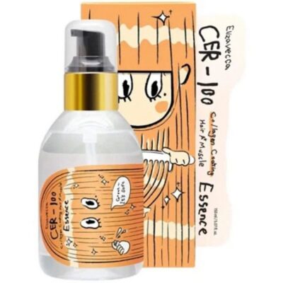 اسنس کلاژن ترمیم کننده مو الیزاوکا مدل Elizavecca Cer-100 Coating Hair Muscle Essence