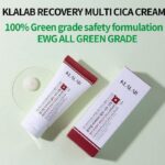 کرم ترمیم کننده و ریکاوری سیکا کلالب مدل Klalab Recovery Multi Cica Cream 80 ml