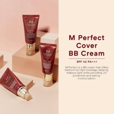 بی بی کرم پرفکت کاور میشا مدل Missha : M Perfect Cover BB Cream