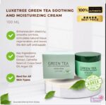 آبرسان تسکین دهنده و مرطوب کننده چای سبز Luxetree مدل Luxetree-Green Tea Soothing Moisturizing Cream 100ml
