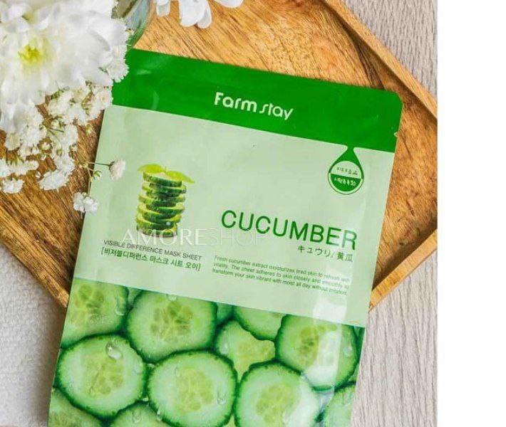 ماسک ورقه ای آبرسان خیار فارم آستی ماسک ورقه ای آبرسان خیار فارم آستی