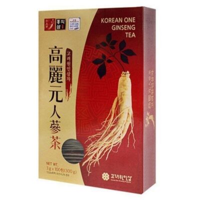 چای جینسینگ کره‌ای کورین وان، یک ساشه ۳ گرمی | Korean One Ginseng Tea