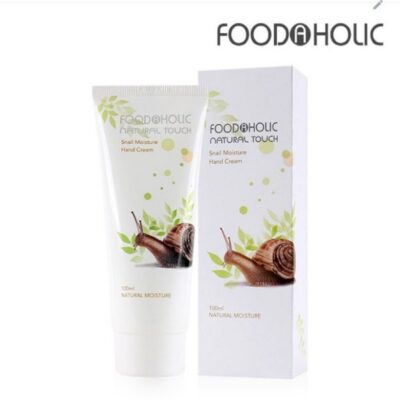 کرم دست حلزون فوداهولیک ۱۰۰ میل | Foodaholic Natural Touch Snail Moisture Hand Cream