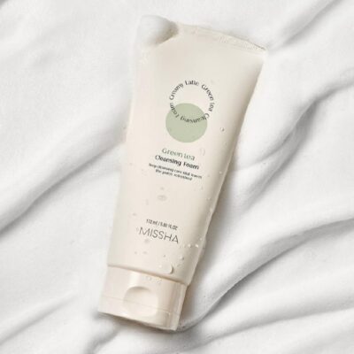 فوم شست‌وشوی چای سبز میشا ۱۷۲ میل | MISSHA Creamy Latte Green Tea Cleansing Foam